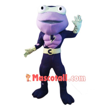 Hero Frog Mascot Costume