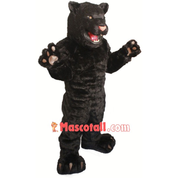High Quality Fierce Black Panther Mascot Costume