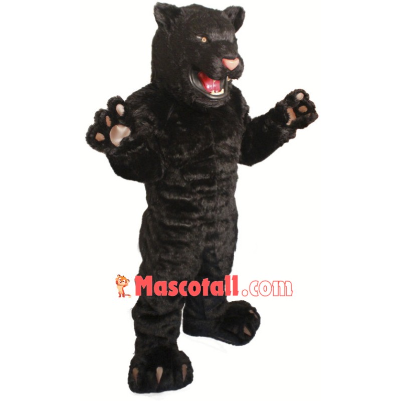 High Quality Fierce Black Panther Mascot Costume