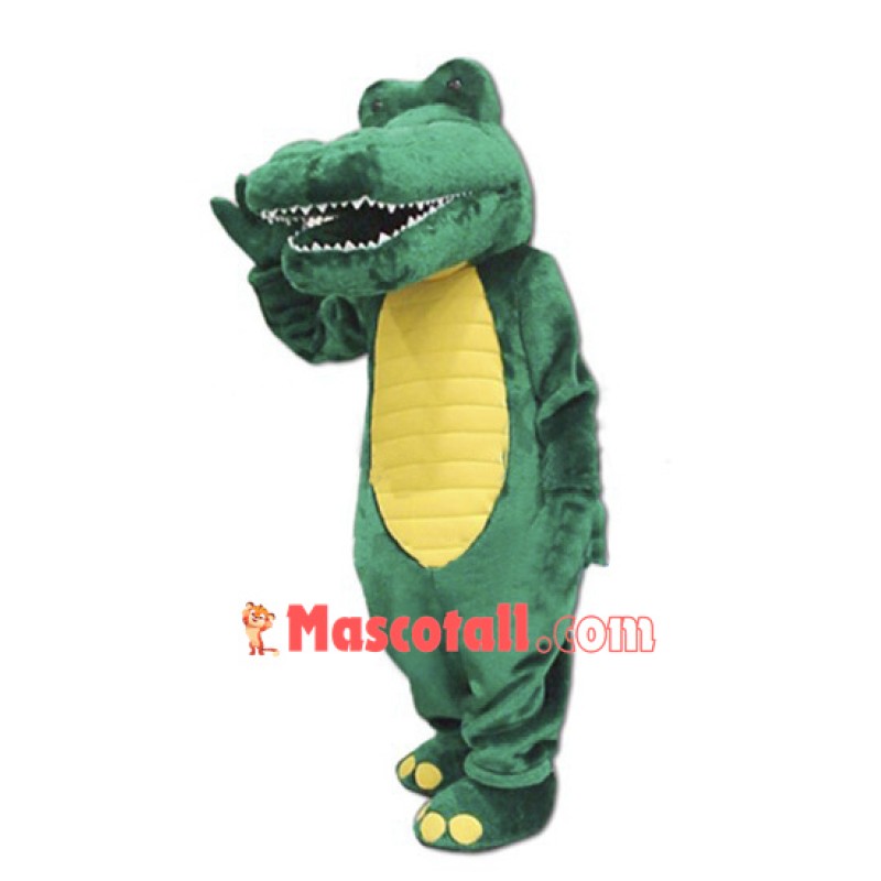 Friendly Lightweight Alligator Mascot Costume