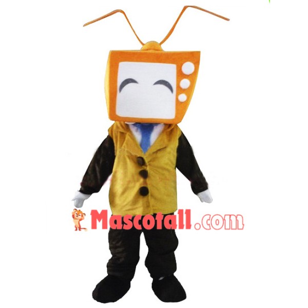 Orange TV Mascot Costume