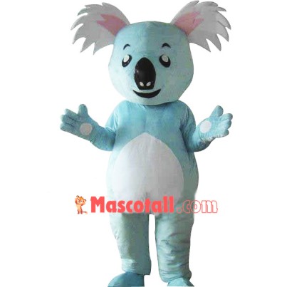 Blue Koala Mascot Costume