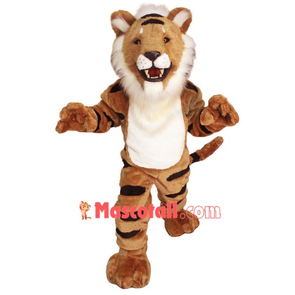 Striped Tiger Mascot Costume