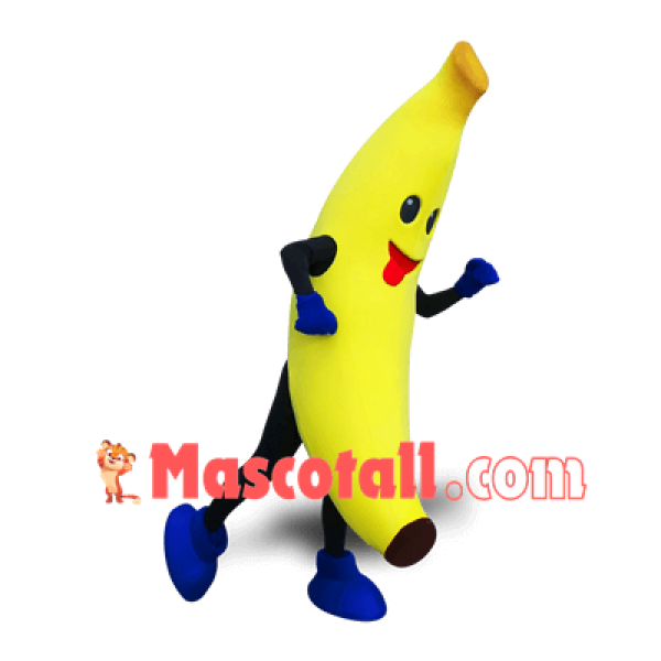 Happy Lightweight Banana Mascot Costume