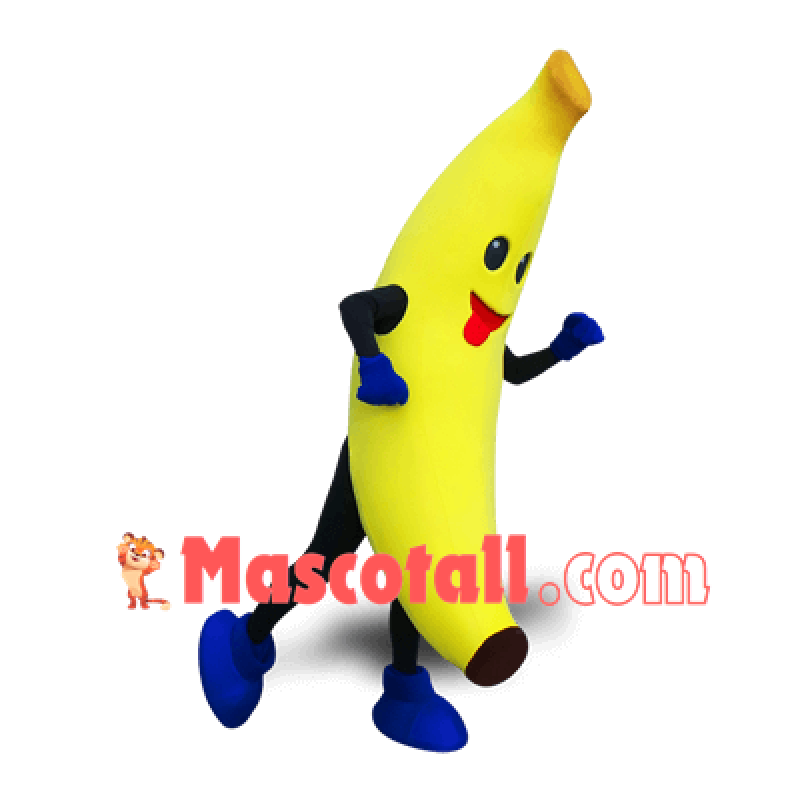 Happy Lightweight Banana Mascot Costume