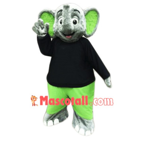 Best Quality Green Elephant Mascot Costume
