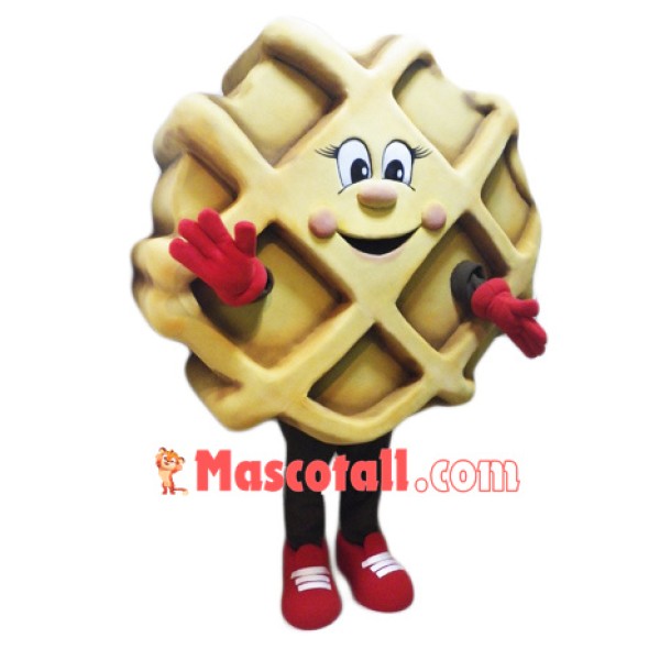 Waffle Mascot Costume