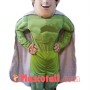 Green Hero Super Man Mascot Costume