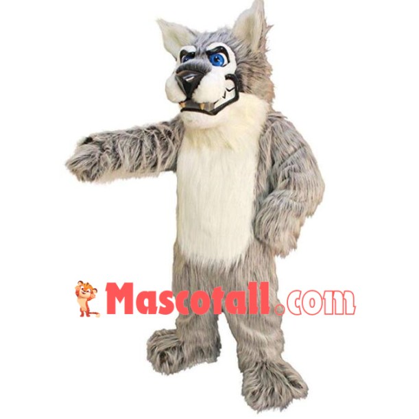 Alpha Wolf Mascot Costume