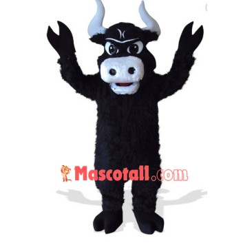 Black Bull Mascot costume Free Shipping