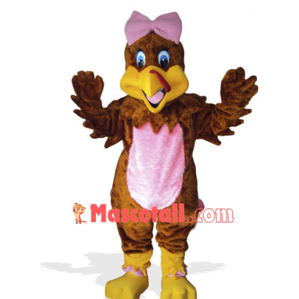 Girl Turkey Mascot Costume