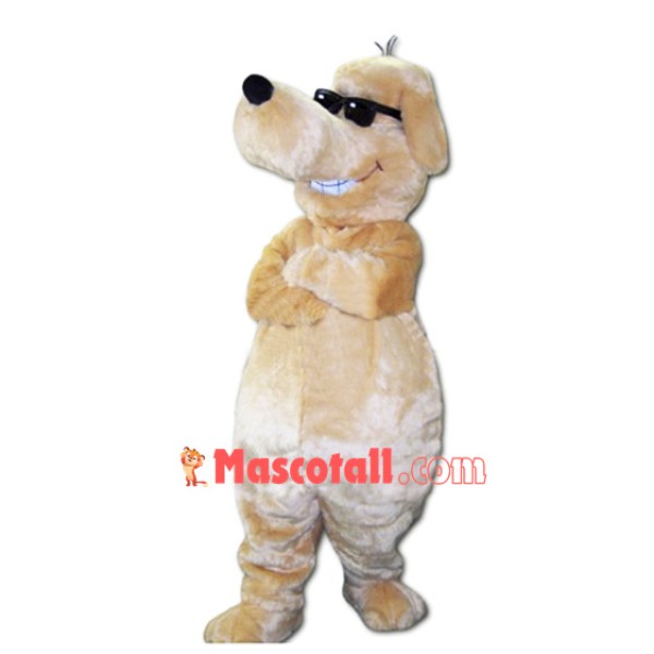 Sunglasses Dog Mascot Costume