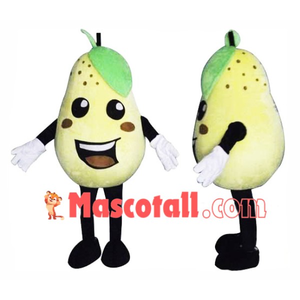 Happy Pear Mascot Costume