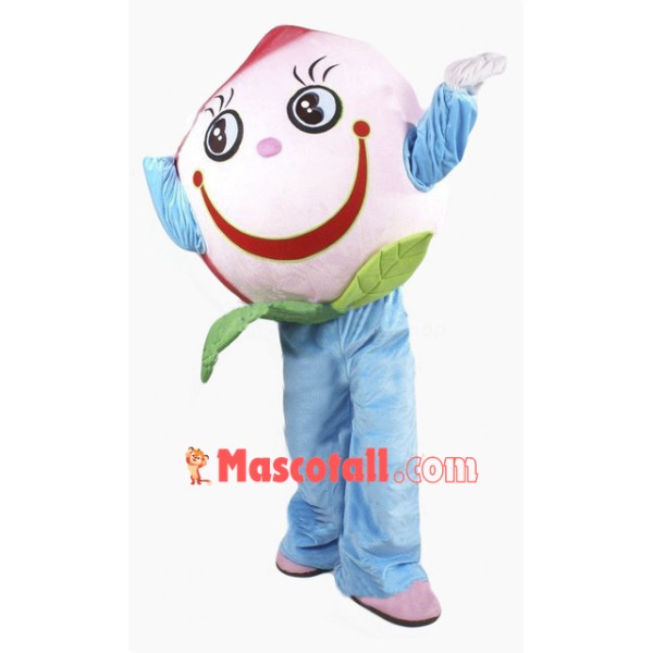 Cheap Pink Peach Mascot Costume