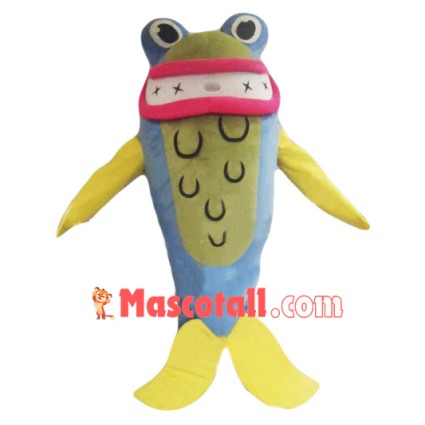 Cartoon Shark Mascot Costume