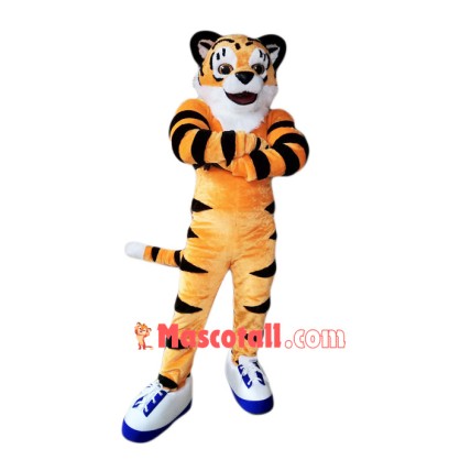 Lovely Lightweight Tiger Mascot Costume