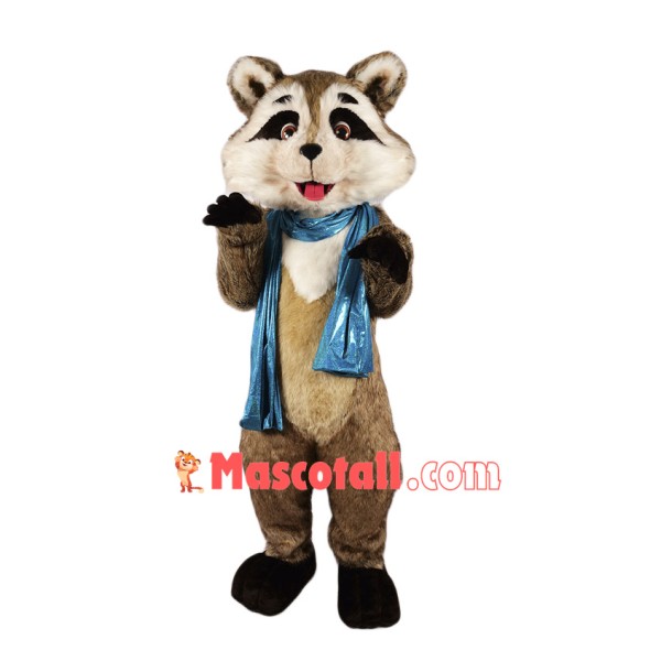 Cute Lightweight Raccoon Mascot Costume Free Shipping