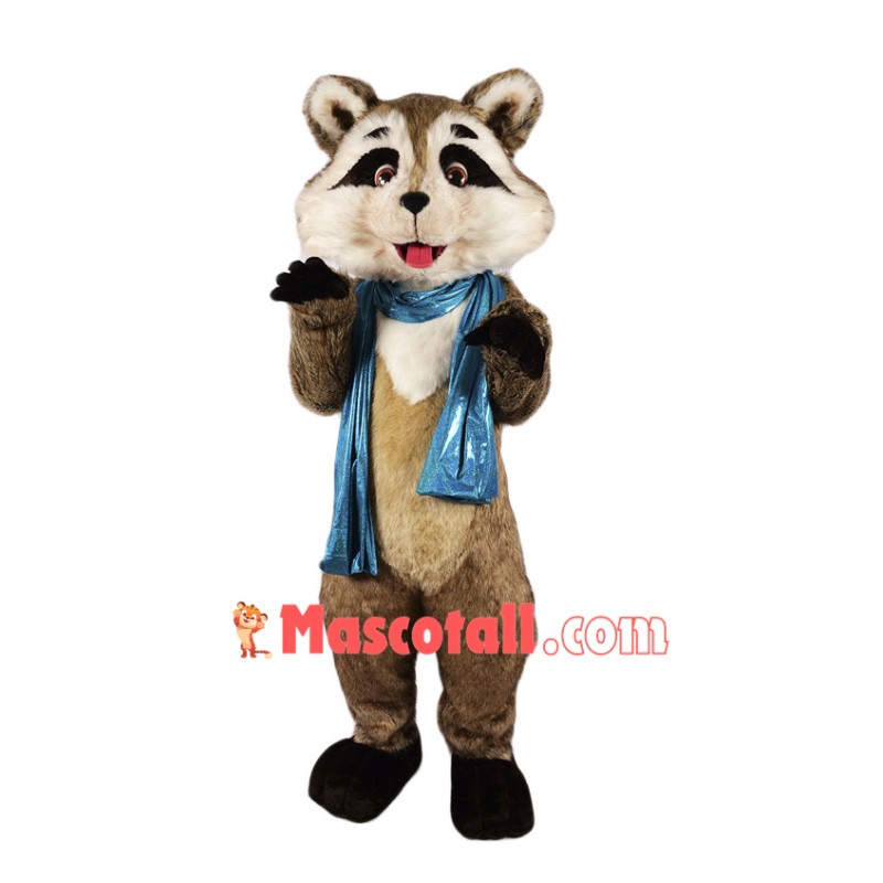 Cute Lightweight Raccoon Mascot Costume Free Shipping