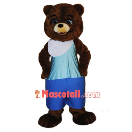 Footballer Bear Mascot Costume