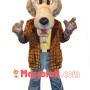 Friendly Wolf Mascot Costume Free Shipping