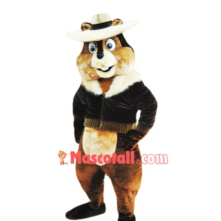 Happy Lightweight Chipmunk Mascot Costume