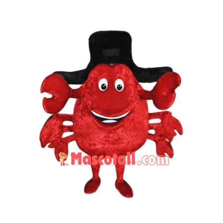 Happy Lightweight Crab Mascot Costume