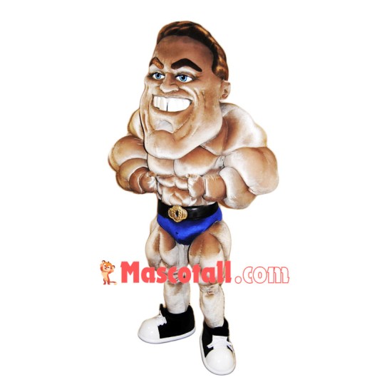 Bodybuilder Mascot Costume
