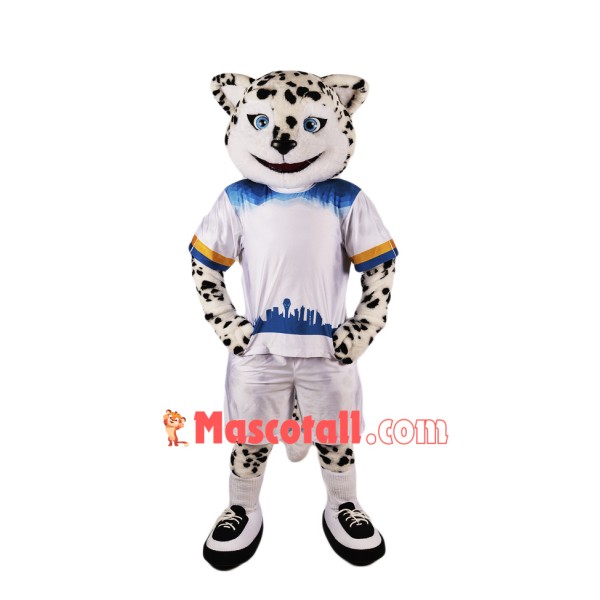 Sport Lightweight Leopard Mascot Costume
