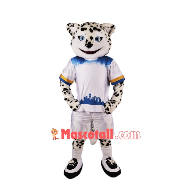 Sport Lightweight Leopard Mascot Costume
