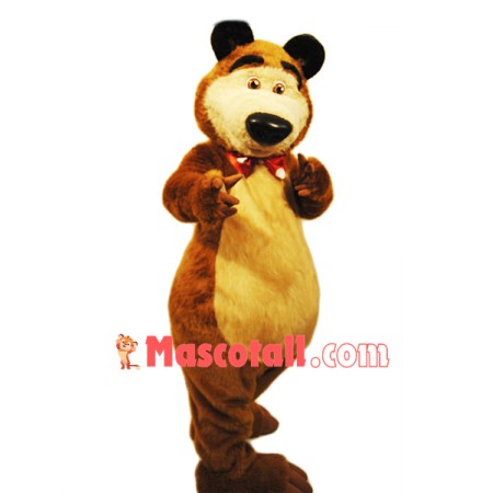 Super Cute Furry Bear Mascot Costume