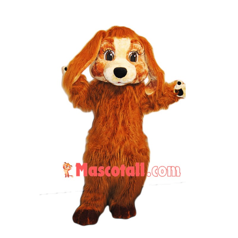 Super Cute Furry Dog Mascot Costume