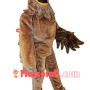 Fierce Brown Eagle Mascot Costume