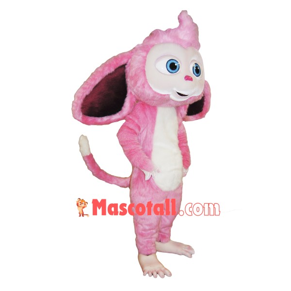 Pink Monkey Mascot Costume