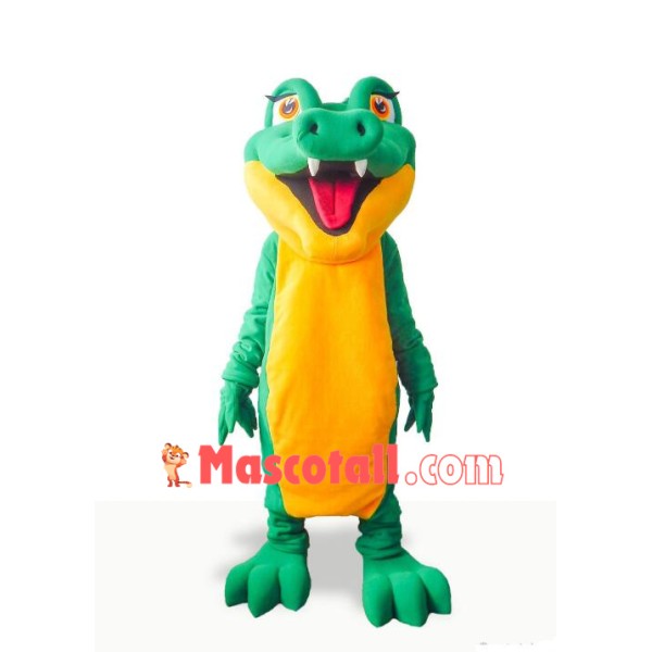 Super Cute Crocodile Mascot Costume