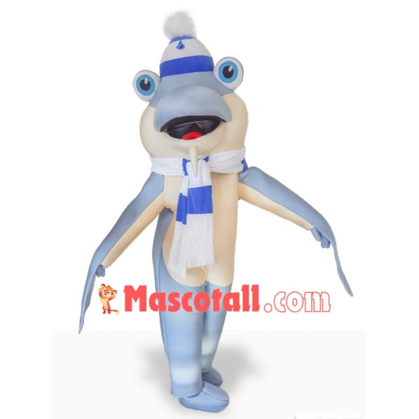 Super Cute Shark Mascot Costume