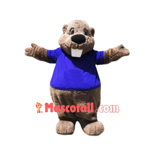 Top Quality Lightweight Beaver Mascot Costume