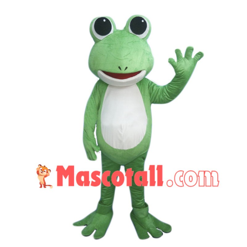 Cheap Lightweight Green Frog Mascot Costume