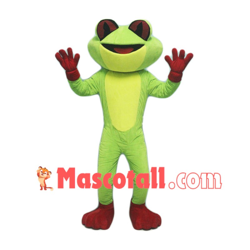 Red Eye Frog Mascot Costume