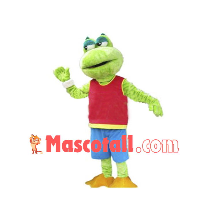 Cute Animal Frog Mascot Costume