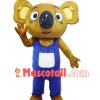 Cute Brown Koala Mascot Costume