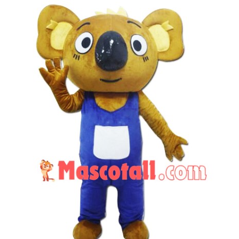 Cute Brown Koala Mascot Costume
