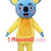 Happy Blue Koala Mascot Costume