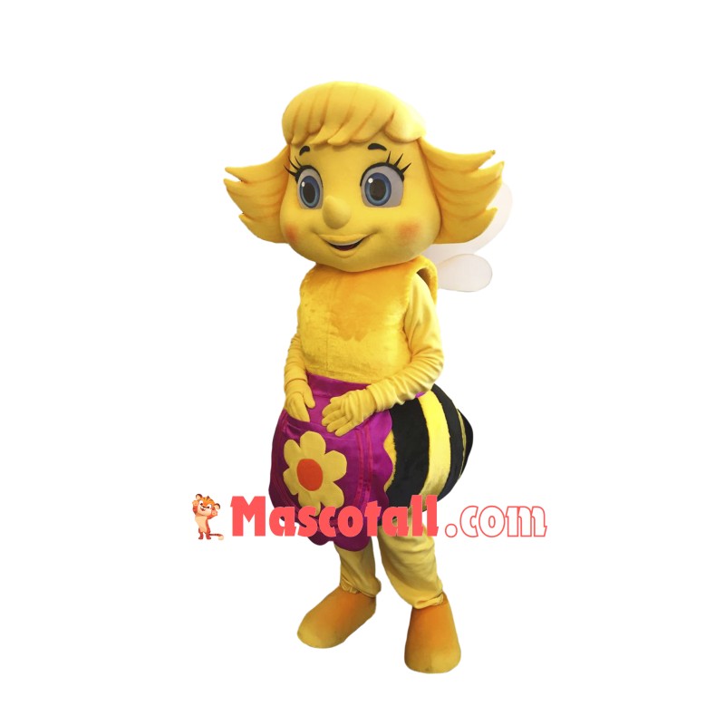 Beautiful Female Bee Mascot Costume