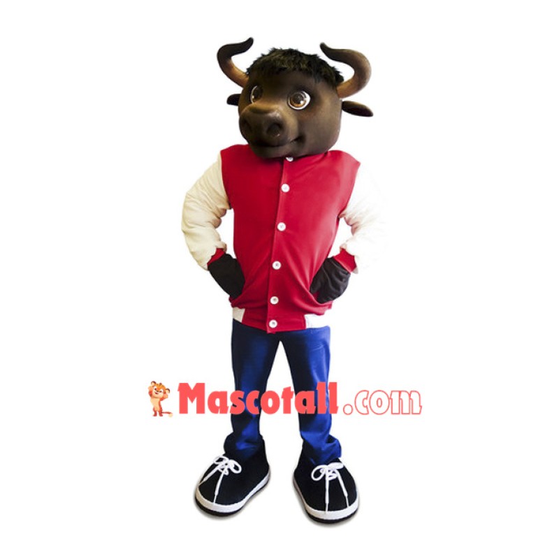 Sport Bull Mascot Costume