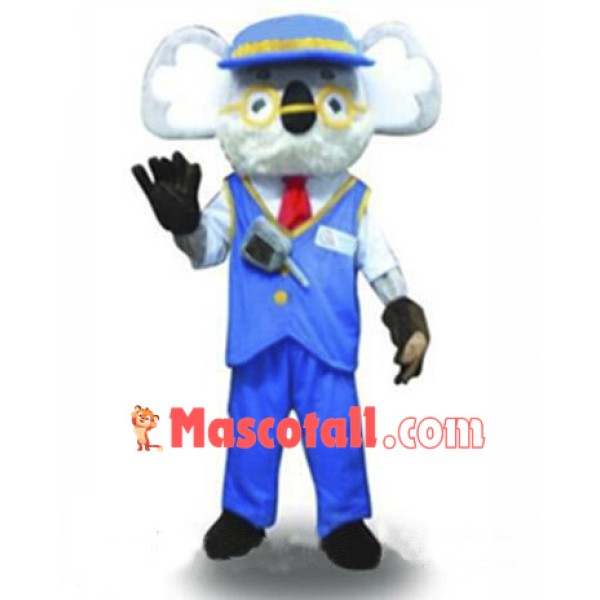 Traffic Police Koala Mascot Costume