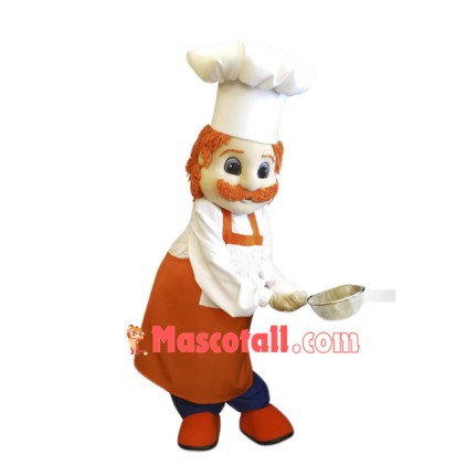 High Quality Lightweight Chef Man Mascot Costume
