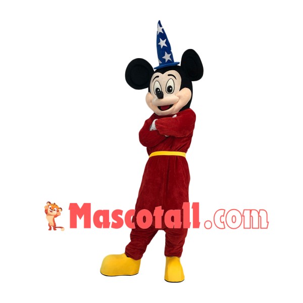 Mickey In the Jumpsuit Mascot Costume For Christmas