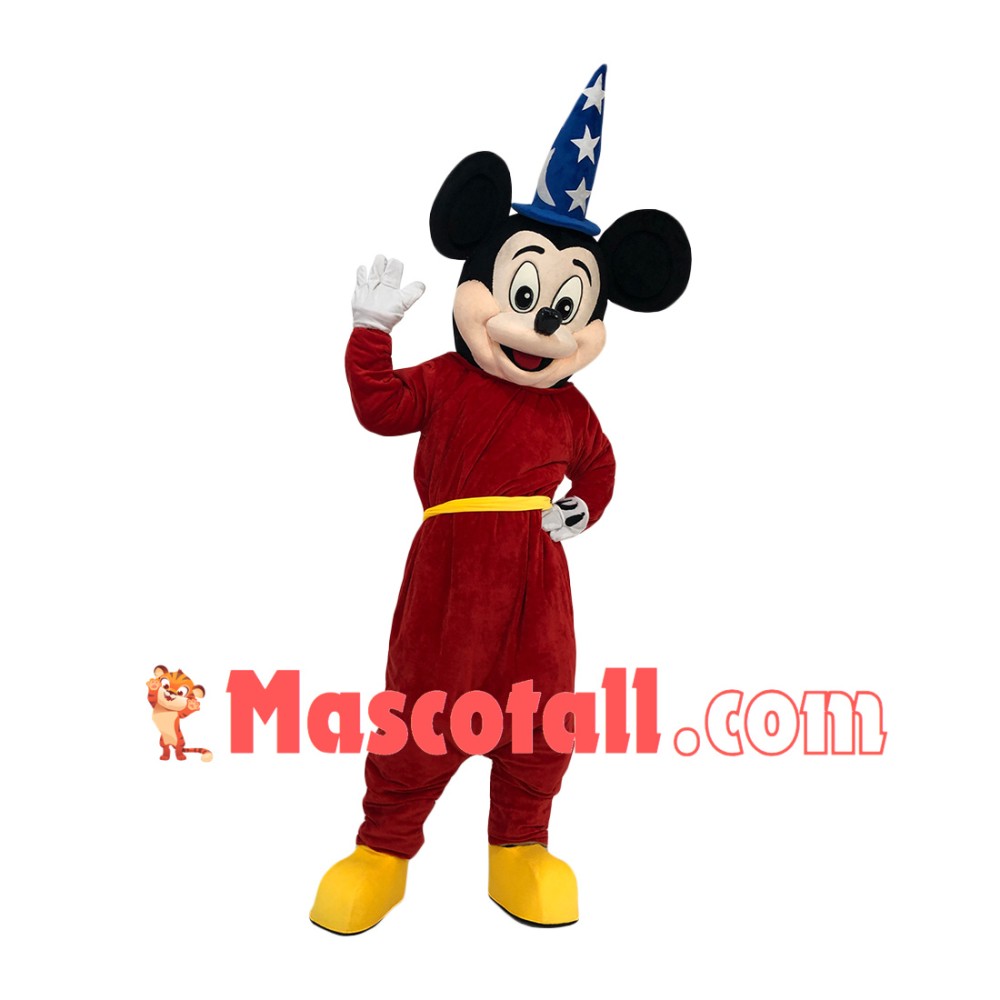 Mickey In the Jumpsuit Mascot Costume For Christmas
