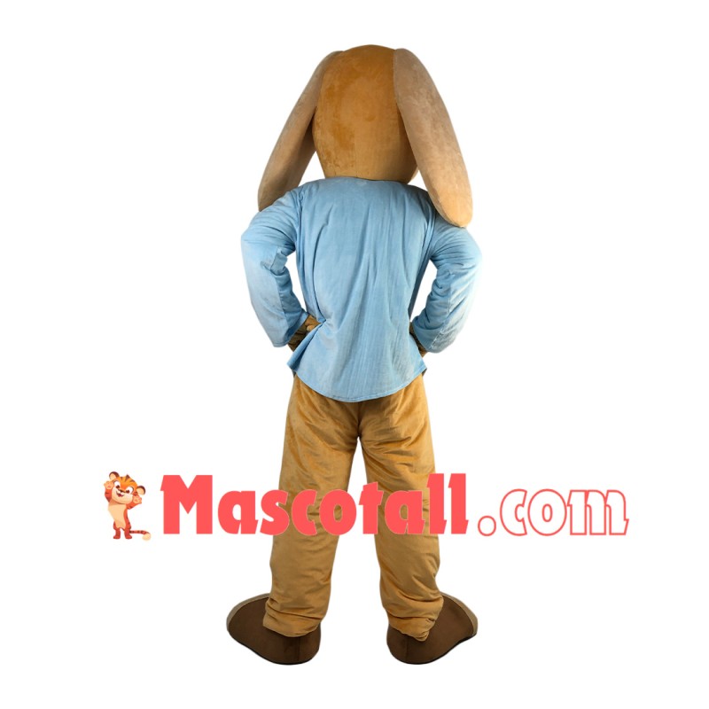 Domestic Dog of Standing Version Mascot Costume