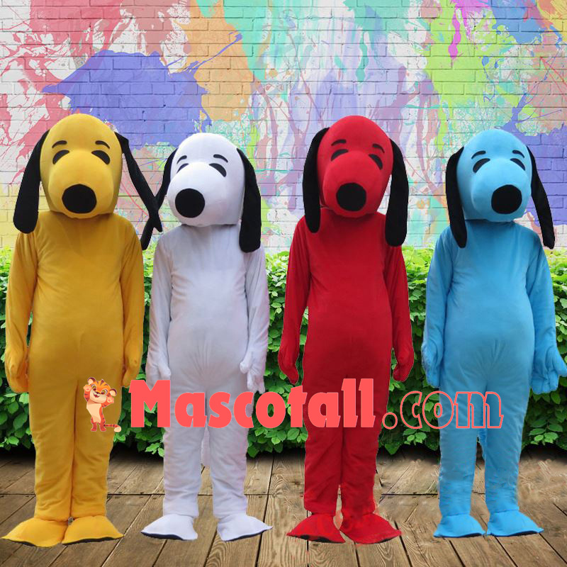 Adult Cartoon Character Snoopy Mascot Costume